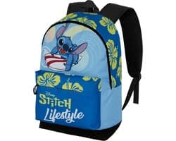 Disney Stitch Rugzak Lifestyle - 2 Vakken - Premium Quality - Laptop / tablet vak - Hoogte 44cm