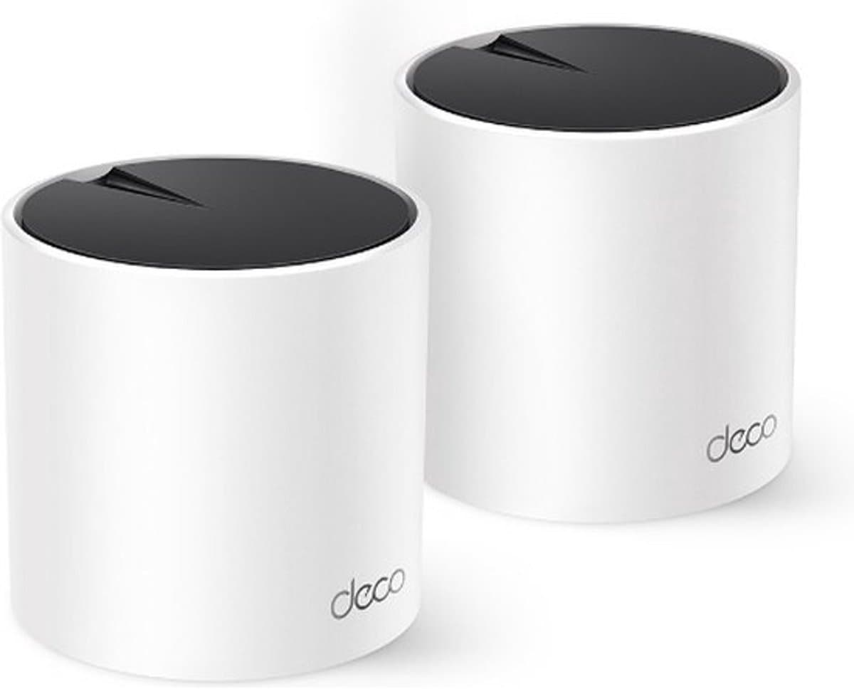 TP-Link Deco X55 - Mesh WiFi - WiFi Repeater - WiFi 6 - 3000 Mbps - 2-Pack — afbeelding 1
