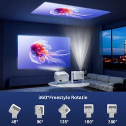 Mini Beamer - Mini Projector - Mini Beamer Smartphone — thumbnail 4