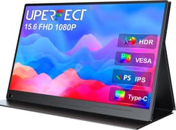White-Label® Portable Monitor - Draagbare Scherm - Gaming - Full HD - Zwart — thumbnail 1