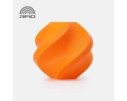 Bambu Lab - PLA Basic 1.75mm Filament – 1kg – pompoen oranje (pumpkin orange) - zonder spoel