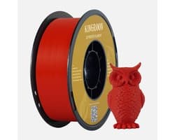 Kingroon Filament rood 1,75 mm PLA 1kg