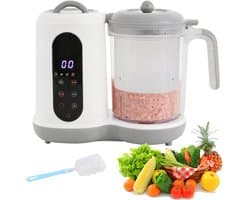 Elektrische Keukenmixer - Keukenmachine Multimixer - Snel Ingrediënten Bereiden - 450W Krachtige Motor - 400ml Inhoud - Wit