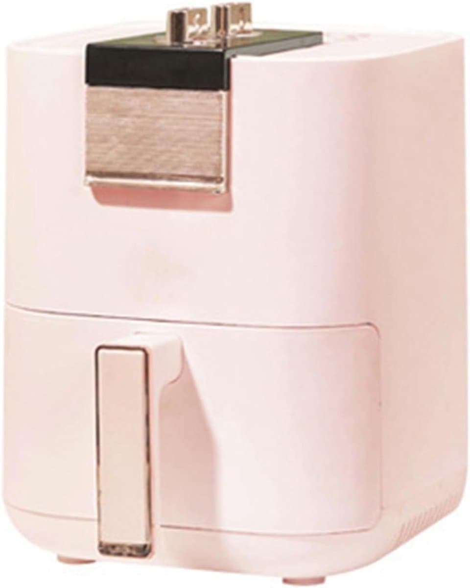 Heteluchtfriteuse - Airfryer - Gezond Frituren - 10 Voorgeprogrammeerde Menu's - 4 Liter - Roze — afbeelding 1