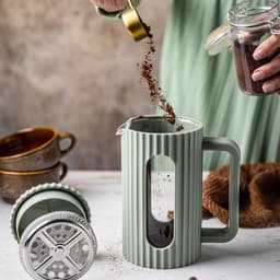 French Press Koffiemaker - Koffiepers - Verse Koffie Maker - serveer — thumbnail 2