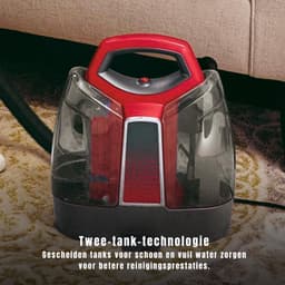 SVN® Tapijtreiniger machine - Tapijtreiniger - Tapijtreiniger apparaat - Zwart/Rood - ‎17cm x 30cm x 37cm — thumbnail 5