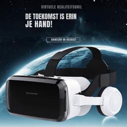 SVN® VR Bril met controllers - VR Bril - VR-brillen - Wit - ‎24cm x 22cm x 12cm — thumbnail 3