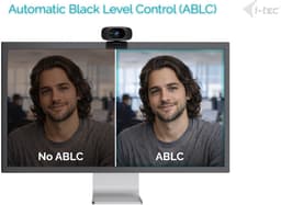 i-tec - Solomon 700 - Webcam - 4K - Ring Light - 2 microfoons - Streaming Webcam - Vloggers - Laptop & PC - Streaming - Plug & Play — thumbnail 5