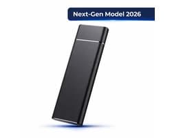 Provalo Externe SSD 1TB – Portable Externe Harde Schijf – Nieuw 2026 Model – Snelle Draagbare Opslag – Geschikt voor Windows Mac en Android – Compacte en Schokbestendige SSD – Ideaal voor Werk Studie Fotografie en Reizen