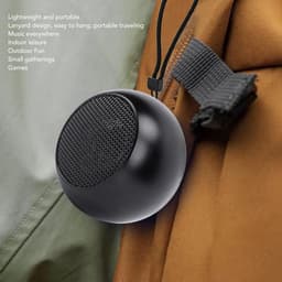 longziming -Bluetooth Mini Speaker BT 5.3 – Wireless Speaker –Draagbaar met TWS Surround Sound & Krachtige Bas –Geschikt voor feesten, thuis, buiten, reizen –zwart — thumbnail 3