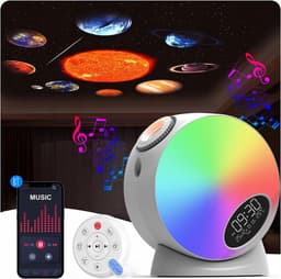 Upgrade Sterrenprojector - 13-in-1 Galaxy Lamp met Bluetooth Speaker & Slaapgeluiden — thumbnail 1