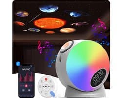 Upgrade Sterrenprojector - 13-in-1 Galaxy Lamp met Bluetooth Speaker & Slaapgeluiden