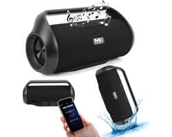Draagbare Bluetooth Speaker Waterdicht IPX5 Krachtige Soundbox Tot 15 Uur Speeltijd