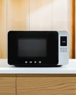 SMEG MOC01WHMEU - Magnetron met grill - Soft-close - 1900W - Inverter technologie - 29L - Mat Wit — thumbnail 9