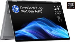 HP OmniBook X Flip NGAI 14-fk0772nd - 2-in-1 Copilot+ Laptop - 14 inch - OLED - 1.39 KG - Ryzen AI 7 - 32 GB RAM - 1000 GB - Windows 11 Home — thumbnail 1