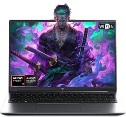 ACEMAGIC RX16 16 inch Full HD Gaming Laptop - AMD Ryzen 7 H255 (8/16, tot 4.9GHz) - 24 GB DDR5 RAM - 512 GB SSD - AMD Radeon™ 780M -Windows 11 Pro Notebook - WIFI 6 — thumbnail 1