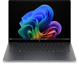 HP OmniBook Ultra Laptop Next Gen AI 14-kd0670nd Copilot+ PC Intel Core Ultra 7 356H 35,6 cm (14") Touchscreen 3K 16 GB LPDDR5x-SDRAM 512 GB SSD Wi-Fi 7 (802.11be) Windows 11 Home Zwart, Grijs — thumbnail 1