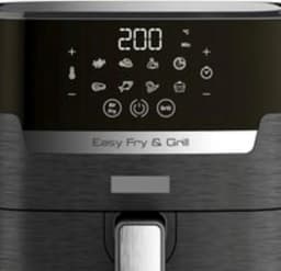 Easy Fry & Grill Precision EY5058 2-in-1 heteluchtfriteuse en grill, digitaal display, XL capaciteit: 4,2 L, 8 automatische programma's, Incl. grillrooster — thumbnail 3