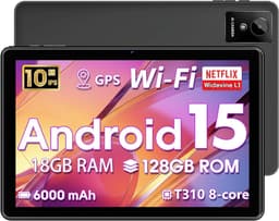 Krachtige 10 inch Android 15 Tablet met 18GB RAM, 1TB Uitbreidbaar en 5G WiFi — thumbnail 1