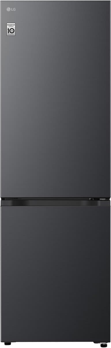 LG GBBSJ1CCEP - Koel-vriescombinatie 333L - Energieklasse C - Mat Zwart - Fresh Converter+ voor ieder soort vlees, fruit of groente - Door Cooling+ waardoor dranken en etenswaren langer vers blijven - Zero Clearance voor iedere keuken — afbeelding 1