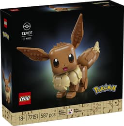LEGO Pokémon Eevee Bouwpakket voor Volwassenen met Dieren Figuur - 72151 — thumbnail 11