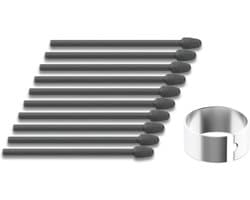 10 Stuks Zachte Stylus Penpunten Vervanging voor E-Reader Marker Pennen