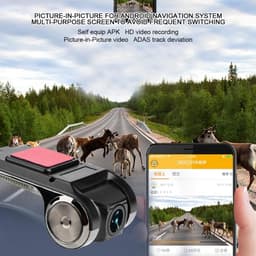 Mini Dashcam Full HD 1080P met ADAS voor Android Navigatie — thumbnail 2