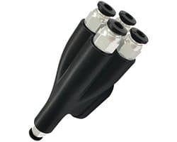 4-in-1 Buisuitbreidingsmodule voor Meerdere Materialen 3D-printersysteem