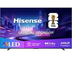 Hisense 100E7Q PRO - 100 inch - 4K QLED - 144hz - 2025 - Smart TV
