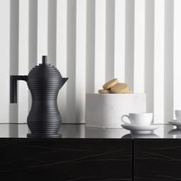 Alessi Pulcina Koffiemaker 30cl Zwart — thumbnail 5