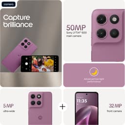 Motorola moto g17 - 4/256GB - PANTONE Bordeaux — thumbnail 11