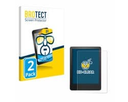 BROTECT - Screenprotector voor Amazon Kindle Paperwhite 2021 / 2023 - Folie Beschermfolie transparant 2 Stuks