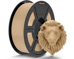 PLA 3D Printer Filament 1.75mm Hout 1kg, Hoge Maatnauwkeurigheid voor FDM Printers