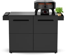 Cozze® topping station met vier niet-klevende kommen voor buitenkeuken en tafelgebruik — thumbnail 2