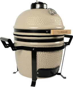 Q-MAMI KAMADO GRILL COMPACT | BEIGE — thumbnail 2