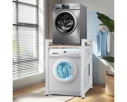 Stapelblokken Wasmachine en Droger - In Hoogte Verstelbaar en Stapelbaar - Heavy Duty Onderstel