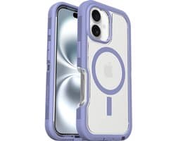 OtterBox Defender Pro XT Clear mobiele telefoon behuizingen - Iphone 16 - Paars - Transparant