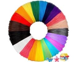 3D Pen Filament PCL 1,75 mm - 20 Kleuren Set voor Kinderen en Beginners