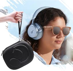 Hoofdtelefoon Over-ear tas voor JBL Tune 770nc / JBL Tune 720bt / JBL Tune 510bt / JBL Tune 520bt / JBL live 770nc / JBL live 670nc hoofdtelefoon hoes case, grijs, nonchalant — thumbnail 5