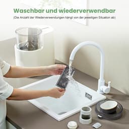 6 stuks HEPA-filteraccessoires-voor Dreame L10s Ultra Gen 2 / X40 Ultra / X40 Master / L40 Ultra / L10s Pro Ultra / X30 Ultra / L10s Ultra Gen 3 stofzuiger-actieve koolstoffilter-reserveonderdelen — thumbnail 3