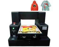 VEVOR A3 DTG/DTF Printer L805 - Professionele T-Shirt Printer met 1440×1440 DPI - Hoge Resolutie - Direct op Textiel Printen - Automatische Witte Inkt Mixer - Epson L805 Printkop - A3 Flatbed Printer voor Kleding, Hoodies en Merchandise Printen