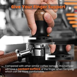 Espressotamper 58,5 mm met constante druk en geluidssignaal - 30 lb — thumbnail 2