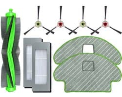 Onderhoudsset Geschikt voor iRobot Roomba Combo 113 - 9 Stuks - Alternatief voor 4719025 - Inclusief HEPA Filters, Zijborstels, Dweilpads & Hoofdborstel