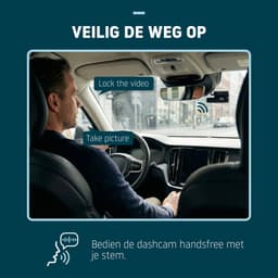 Nordväl DC101-2K Dashcam – 2K QHD – Wifi – GPS – Parkeermodus – Nachtzicht – Super compact – Auto camera - Dashcam voor auto — thumbnail 4