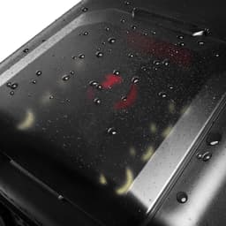 Teufel ROCKSTER 2 - Grote Bluetooth-luidspreker - Mobiel evenementgeluidssysteem met wieltjes, 440 W, met lange accuduur, 380 mm woofer, snellaadfunctie, robuuste feestluidspreker - zwart — thumbnail 6