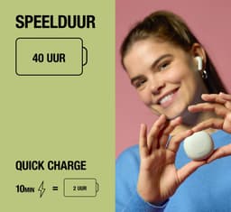 Fresh 'n Rebel Twins Core 2 - Draadloze oordopjes - Bluetooth oortjes met 40 uur speeltijd - Met Microfoon en App - Wild Green — thumbnail 5