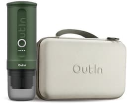 Outin - Draagbare Elektrische Espressomachine met Beschermkoffer | Koffiezet apparaat voor Onderweg | Capsules & Gemalen Koffie | Portable Espresso Machine | Cadeauset | 20 bar | Draagbare Koffiemachine | Reis & Camping Koffiezetapparaat | 12 volt — thumbnail 3