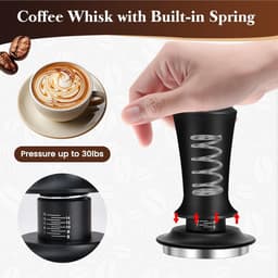 Koffie Tamper - Espresso Accessoire - Barista Werk - Precis 51mm - 330g — thumbnail 4