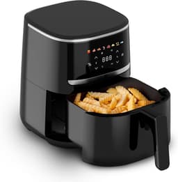 Compacte AirFryer 4.3 Liter met Digitale Touch Display, 1500 Watt en 8 Voorinstellingen — thumbnail 1