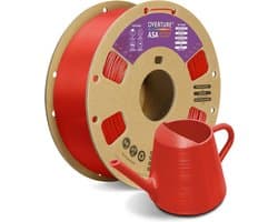 ASA Filament 1.75mm 1kg Rood - UV-bestendig 3D Printer Materiaal voor Buitenonderdelen